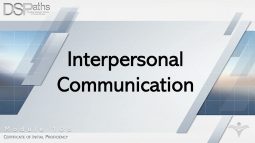 DSPaths Module 108: Interpersonal Communication Featured Image